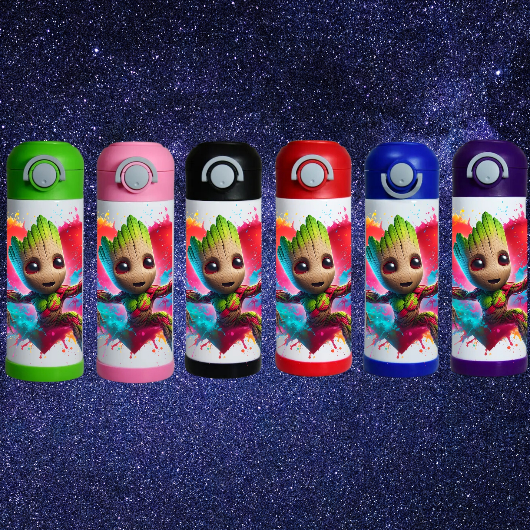 Baby Groot 12 oz Sippy Cups