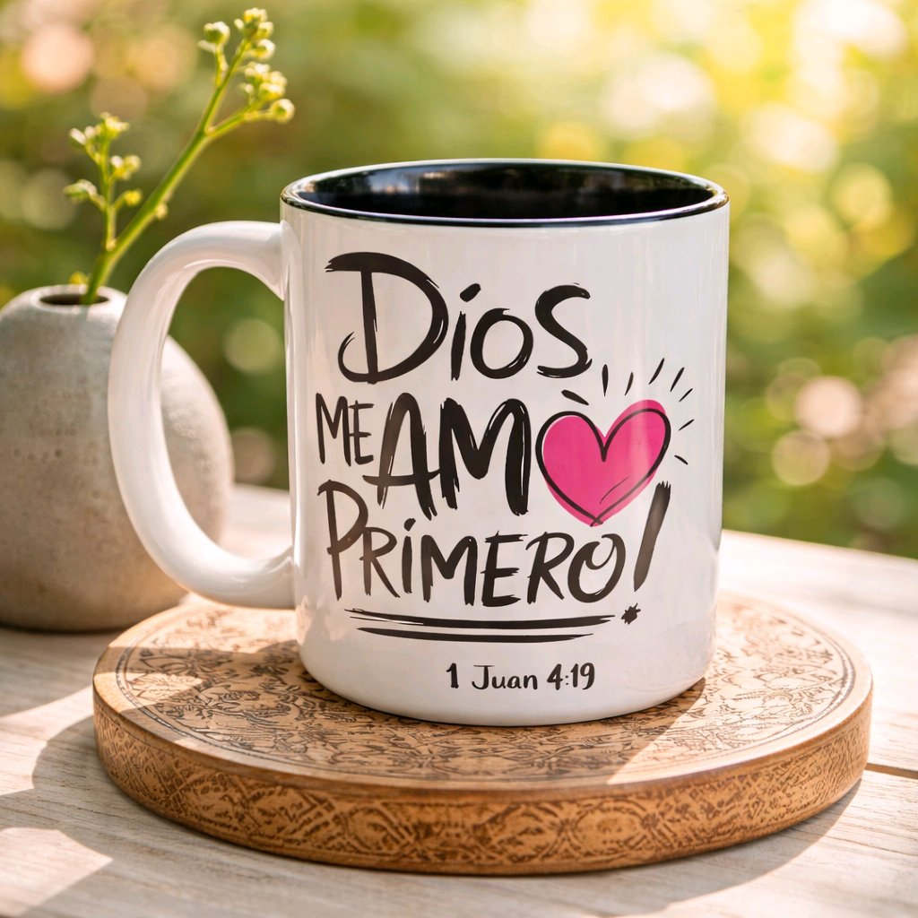 Dios me Amó primero / 15oz mug