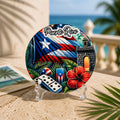 Puerto Rico 4"  ceramic coaster ( single )