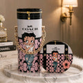 Betty 20oz Tumbler & 4" ceramic coaster Bundle