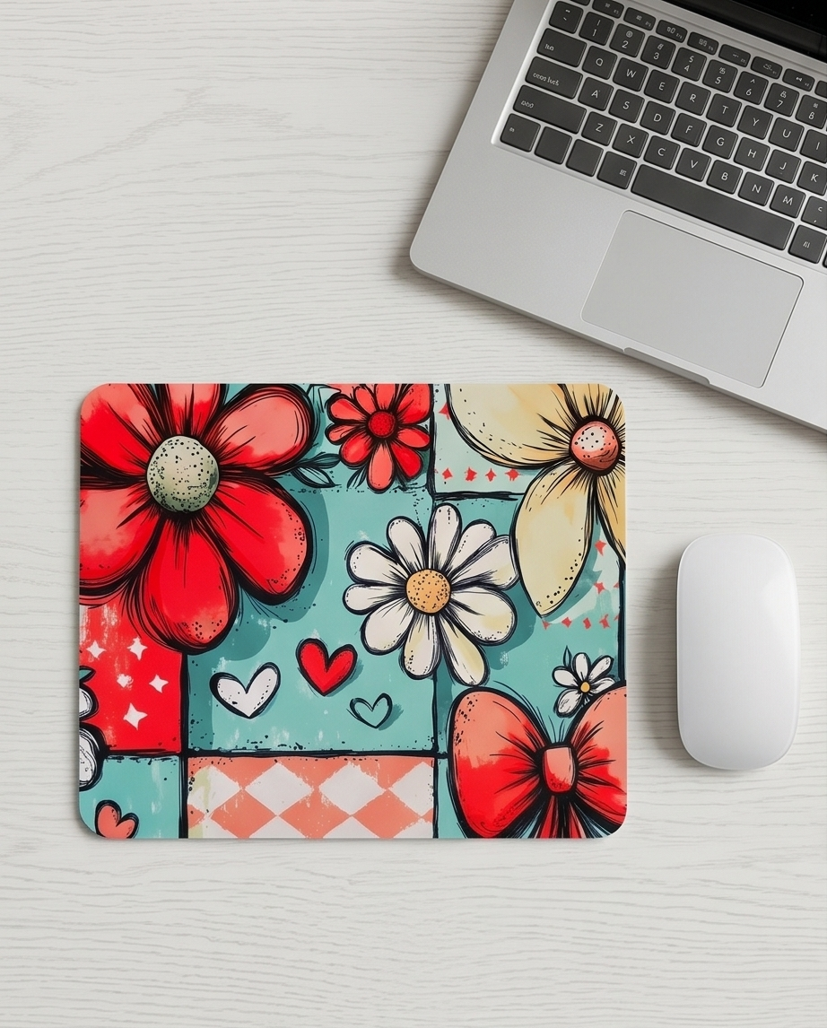 Daisies Mouse pad