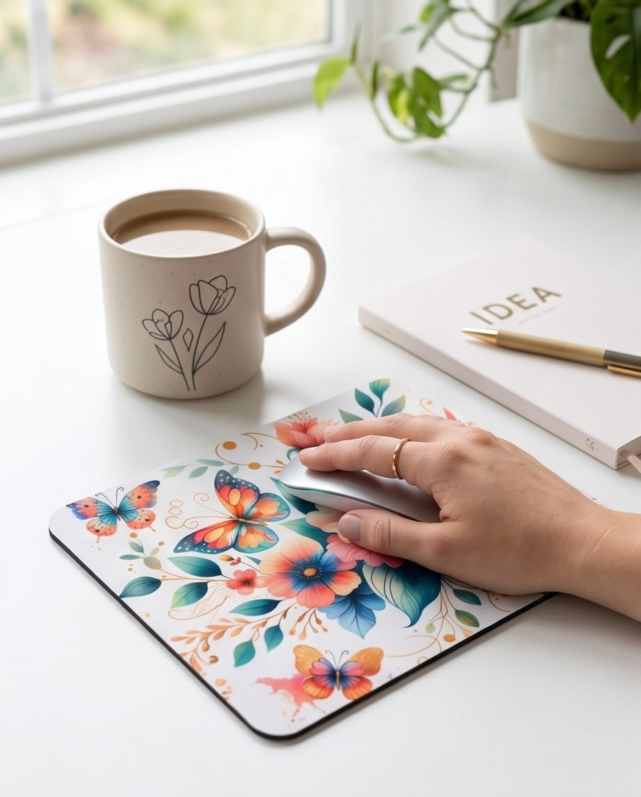 Floral Mouse pad