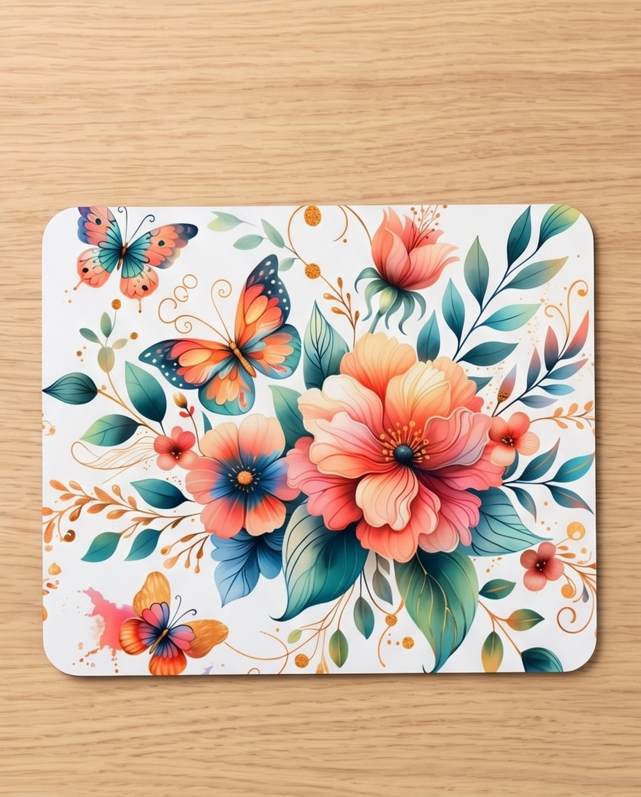 Floral Mouse pad