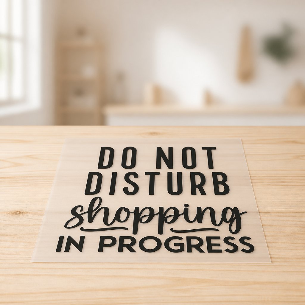 Do not disturb - Ready to Press DTF TRANSFER