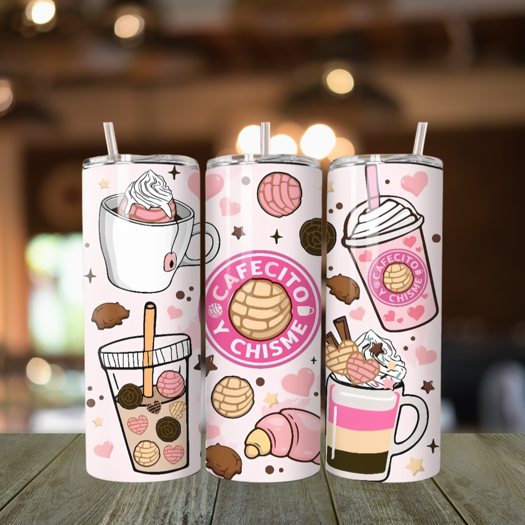 Cafesito y Chisme 20oz Tumbler