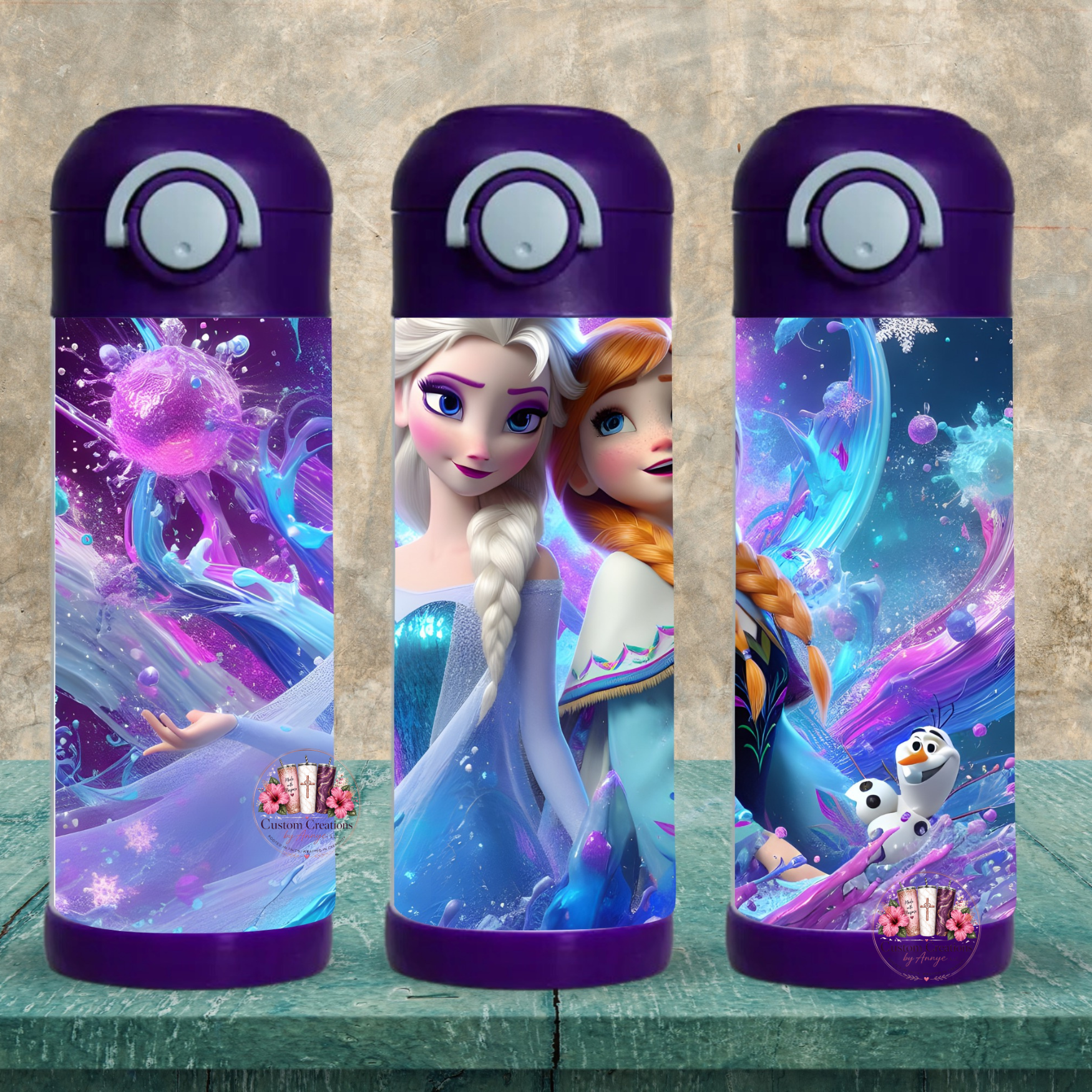 Elsa & Anna Sippy cup