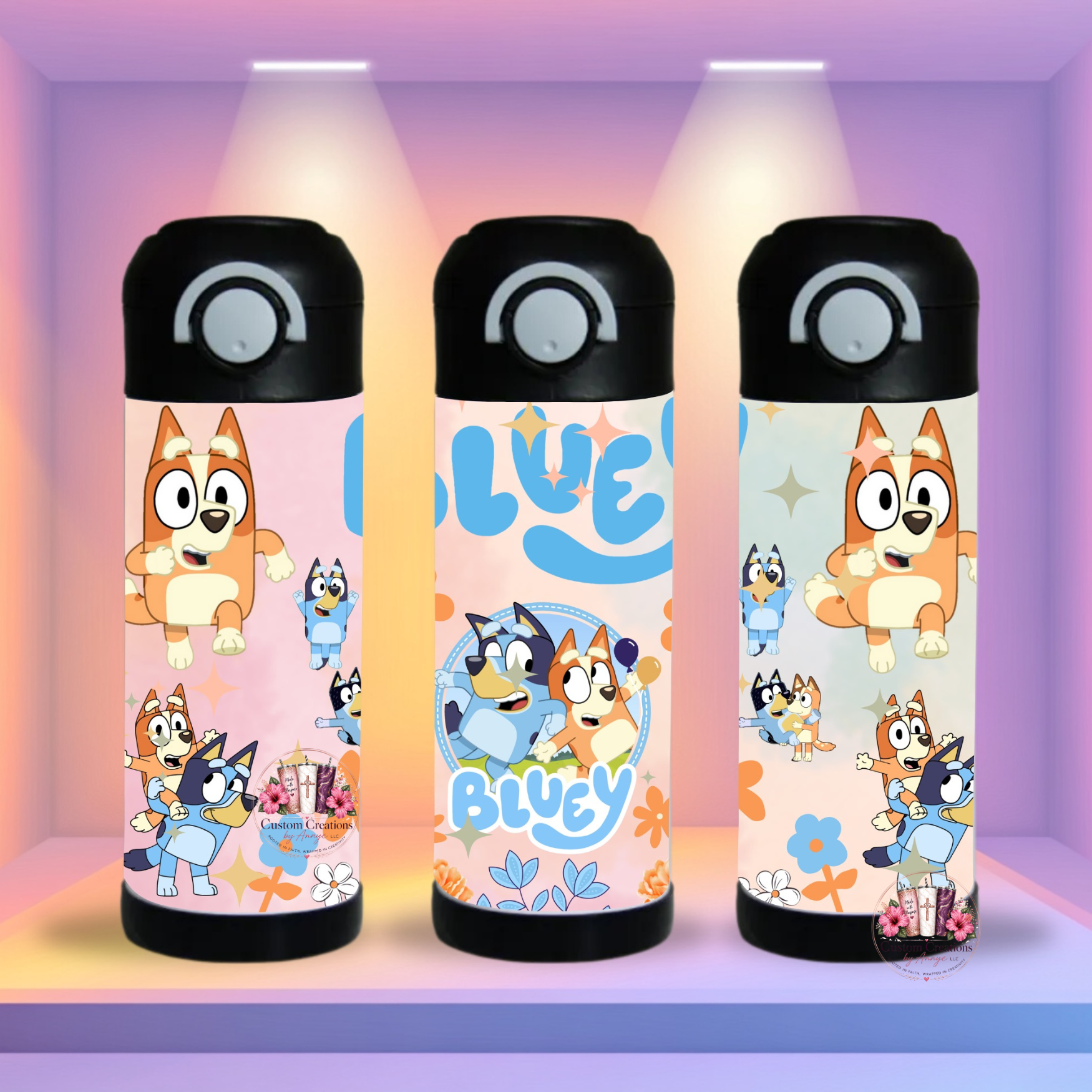 Bluey sippy cup