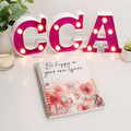 Be happy in your own space Spiral Notebook