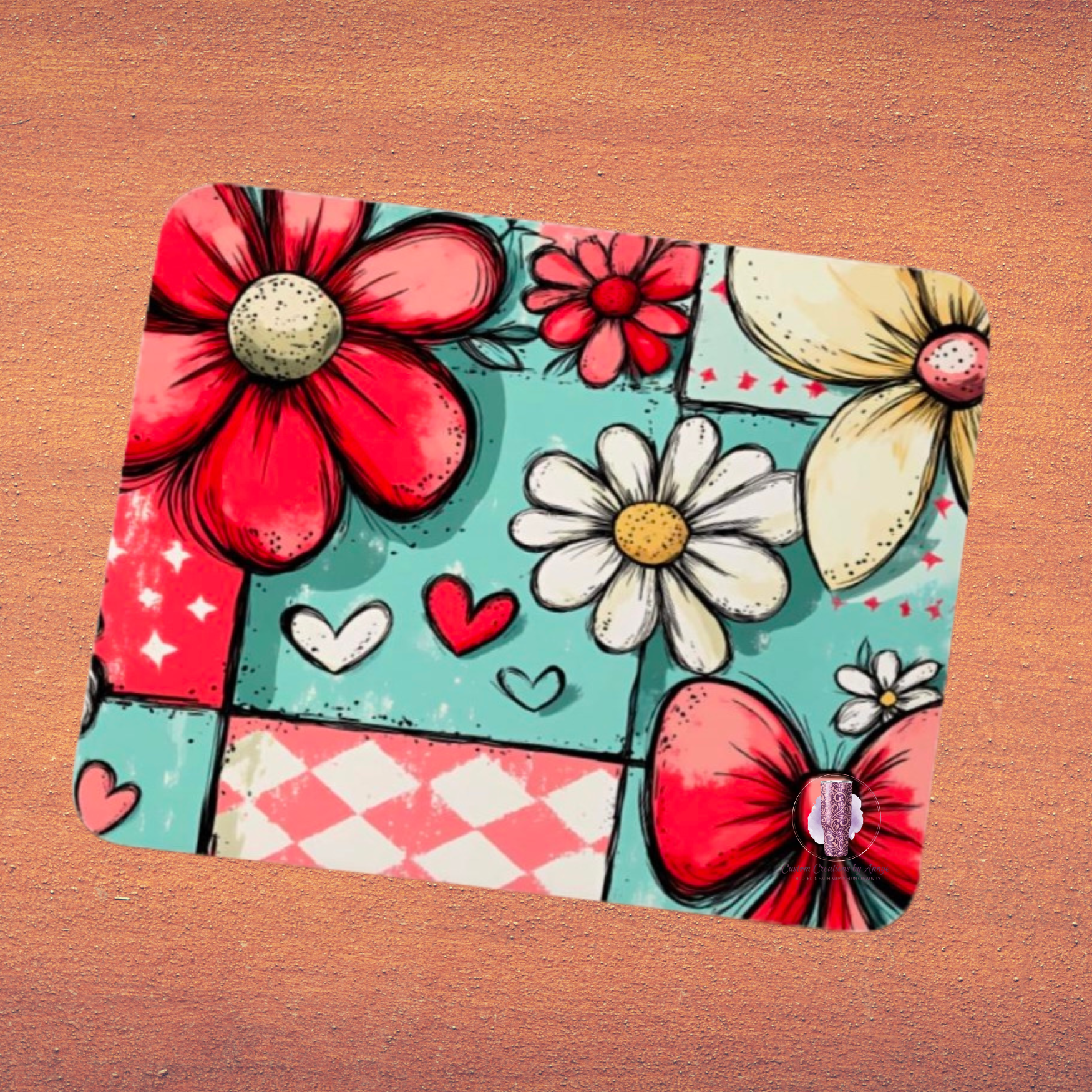 Daisies Mouse pad