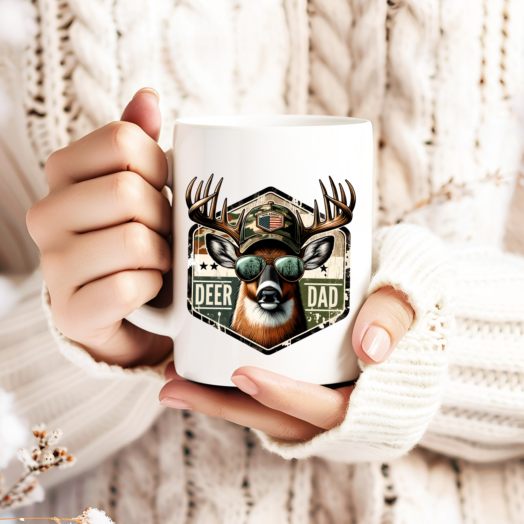 Deer DAD 15oz MUG / 15oz mug