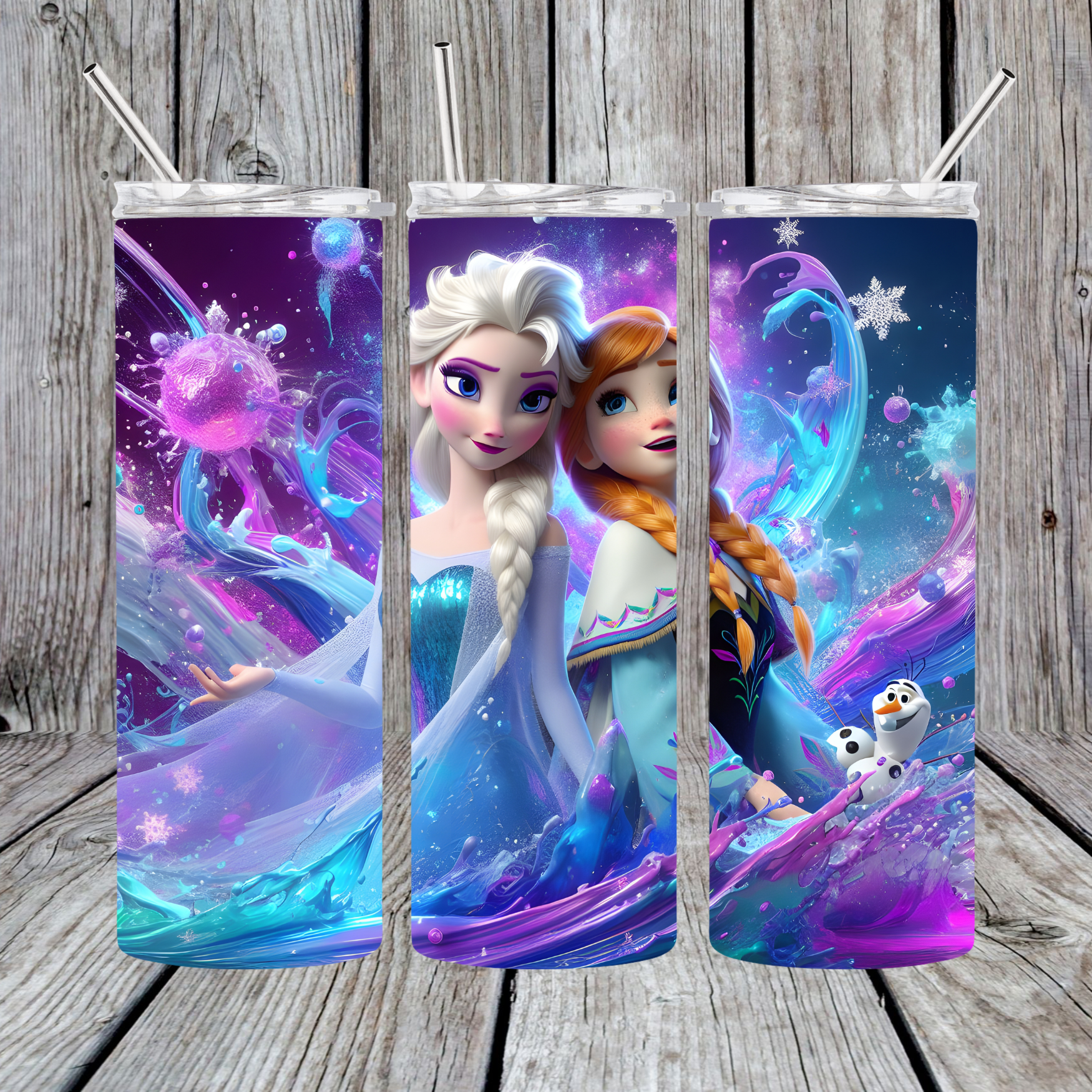 Elsa & Anna 20oz Tumbler