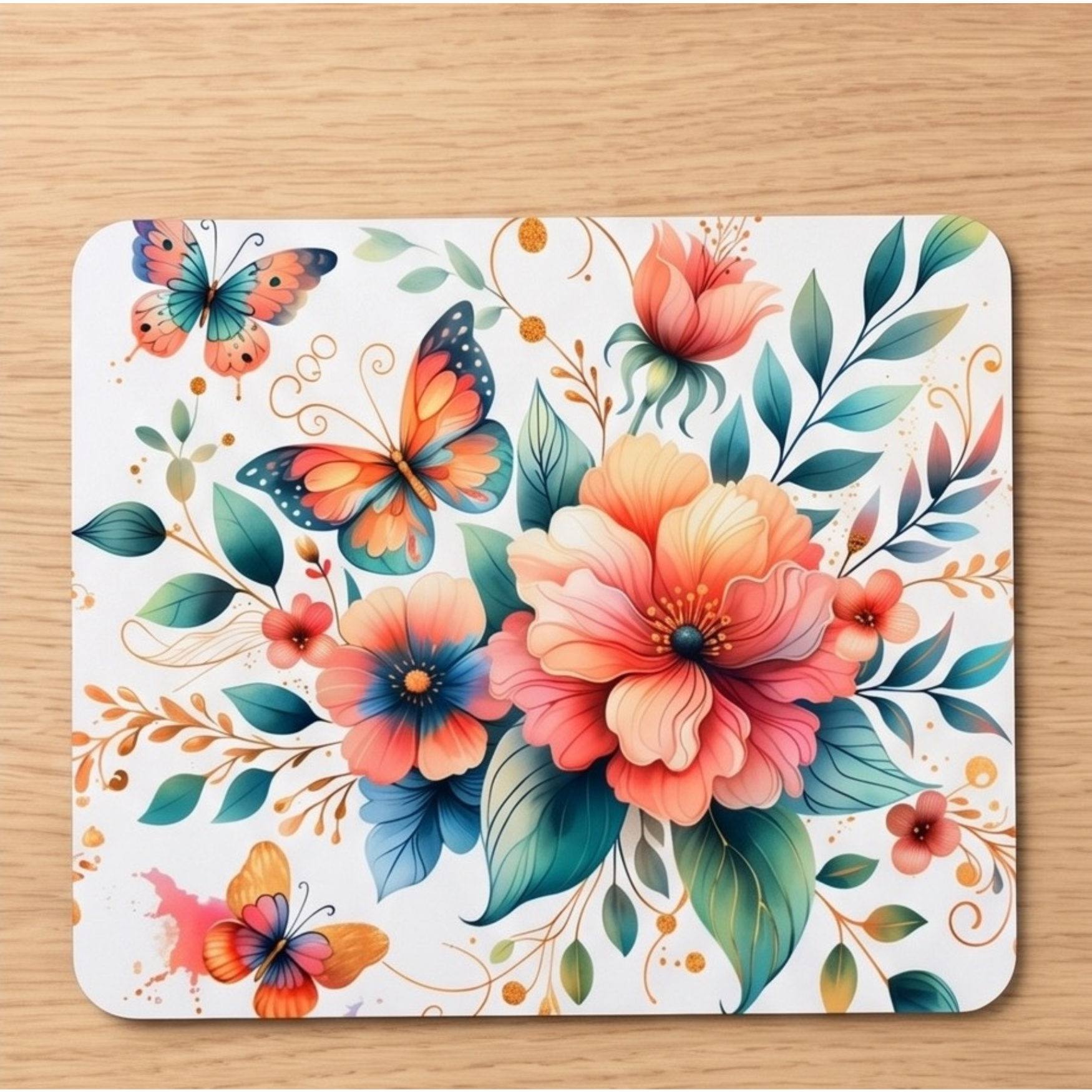 Floral Mouse pad