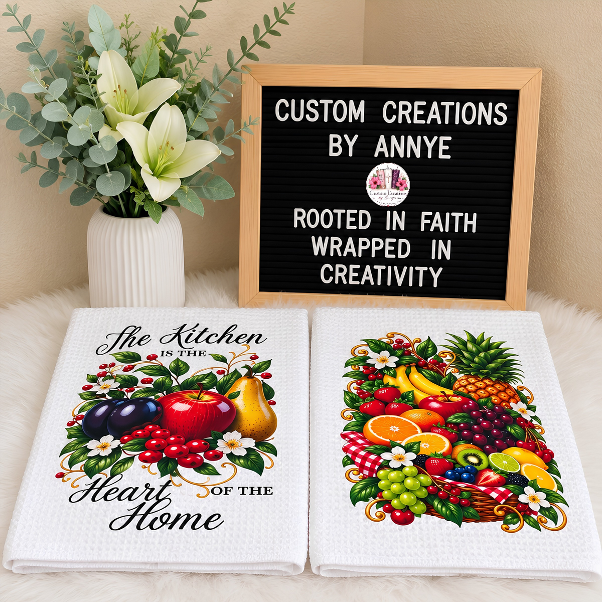Fruits kitchen Towel (set2)