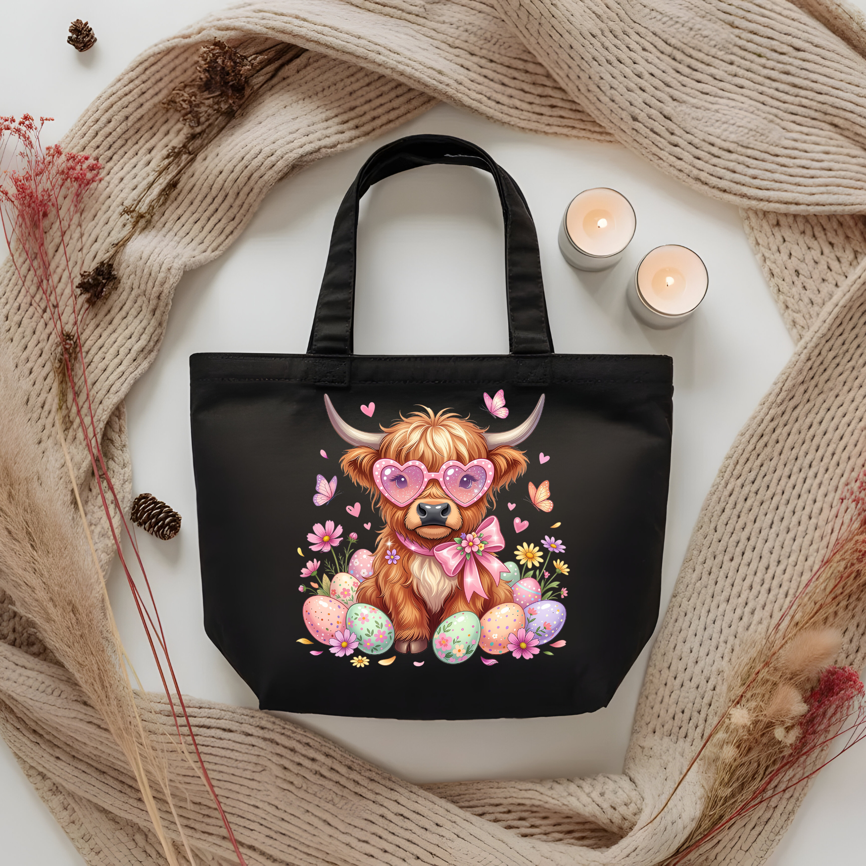Highland Cow Easter