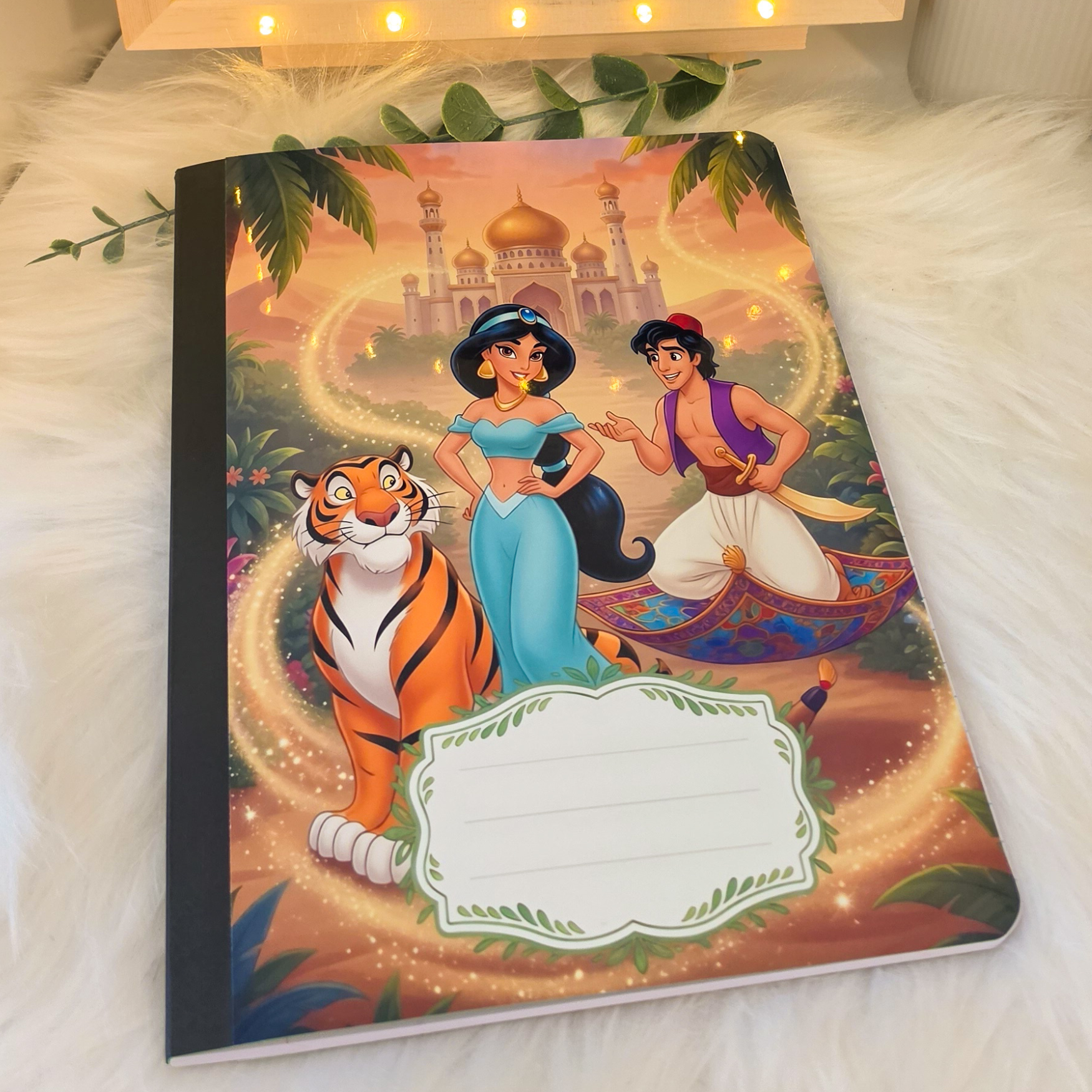Jasmine Composition Notebook