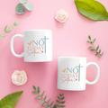 Not today satan 15oz mug