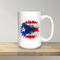 PR Flower Flag / 15oz mug