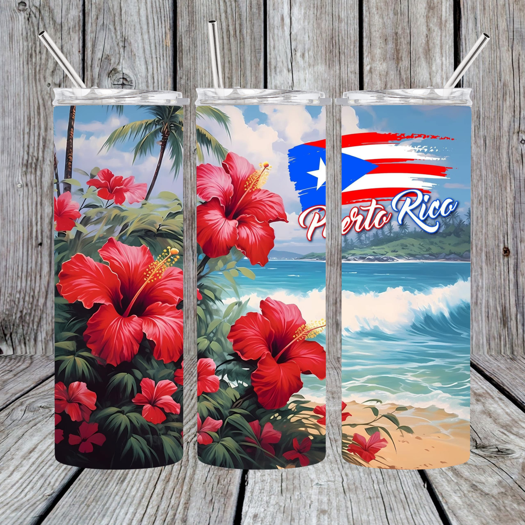 Puerto Rico 20oz Tumbler