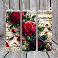Eleganr Black & Red Roses