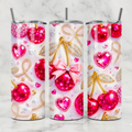 Cherry/Rhinestones 20oz Tumbler