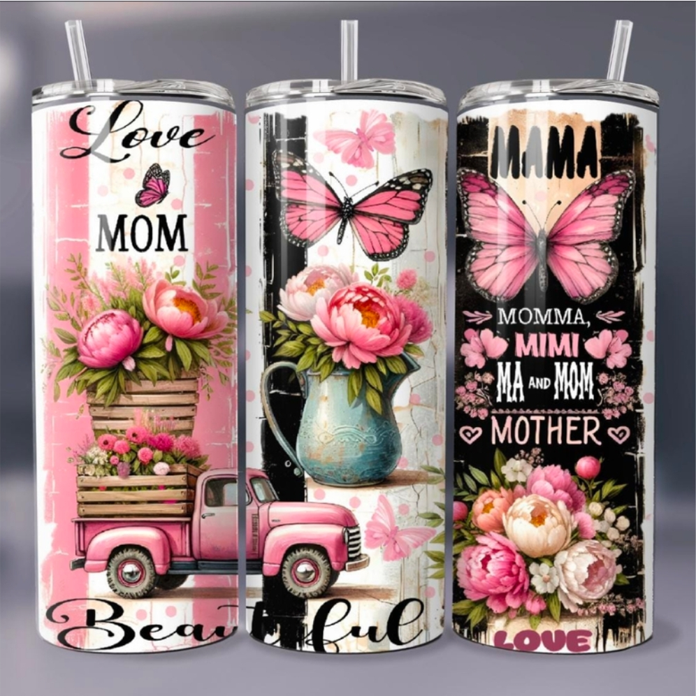 Love Mom 20oz Tumbler