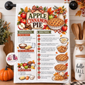 Apple Cinnamon Pie Towel (set of 2)
