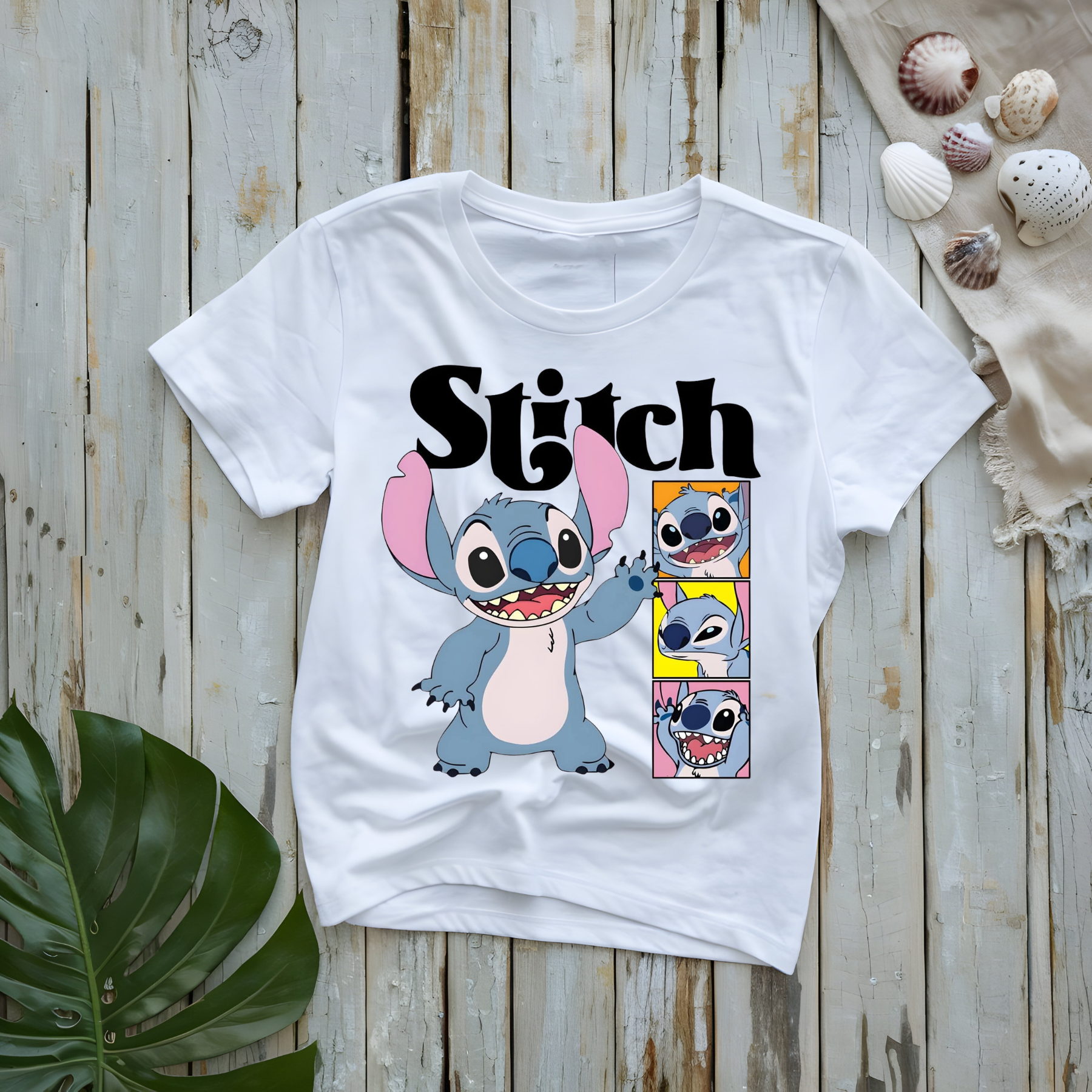 Stitch black letters