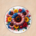 Sunflower 4" coaster