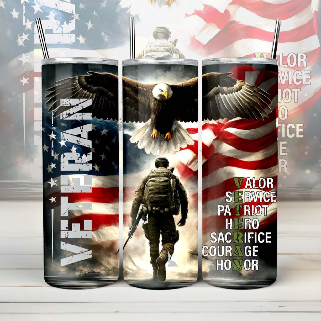 Veteran 20oz Tumbler