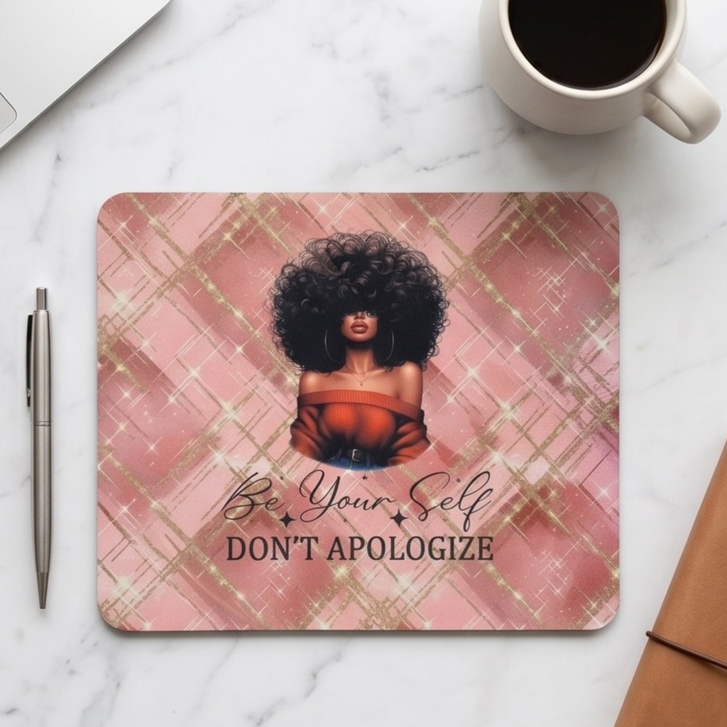 Be yourself and don't apologize