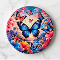 Butterfly 4" ceramic coaster (single)