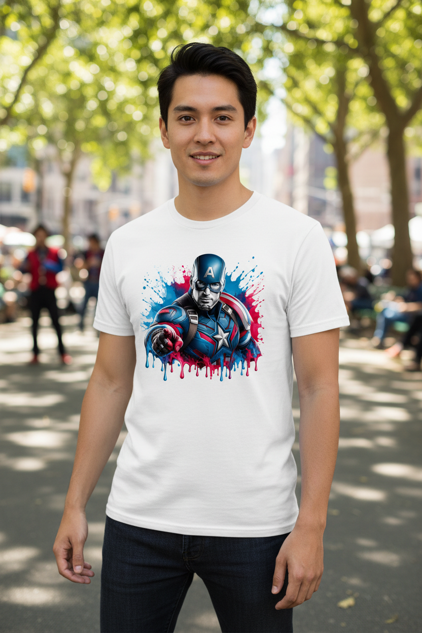 Captain America Design 1 - Lifestyle