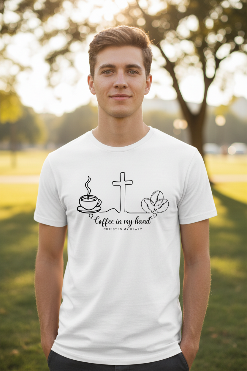 Christ In My Heart - White Shirt Mockup