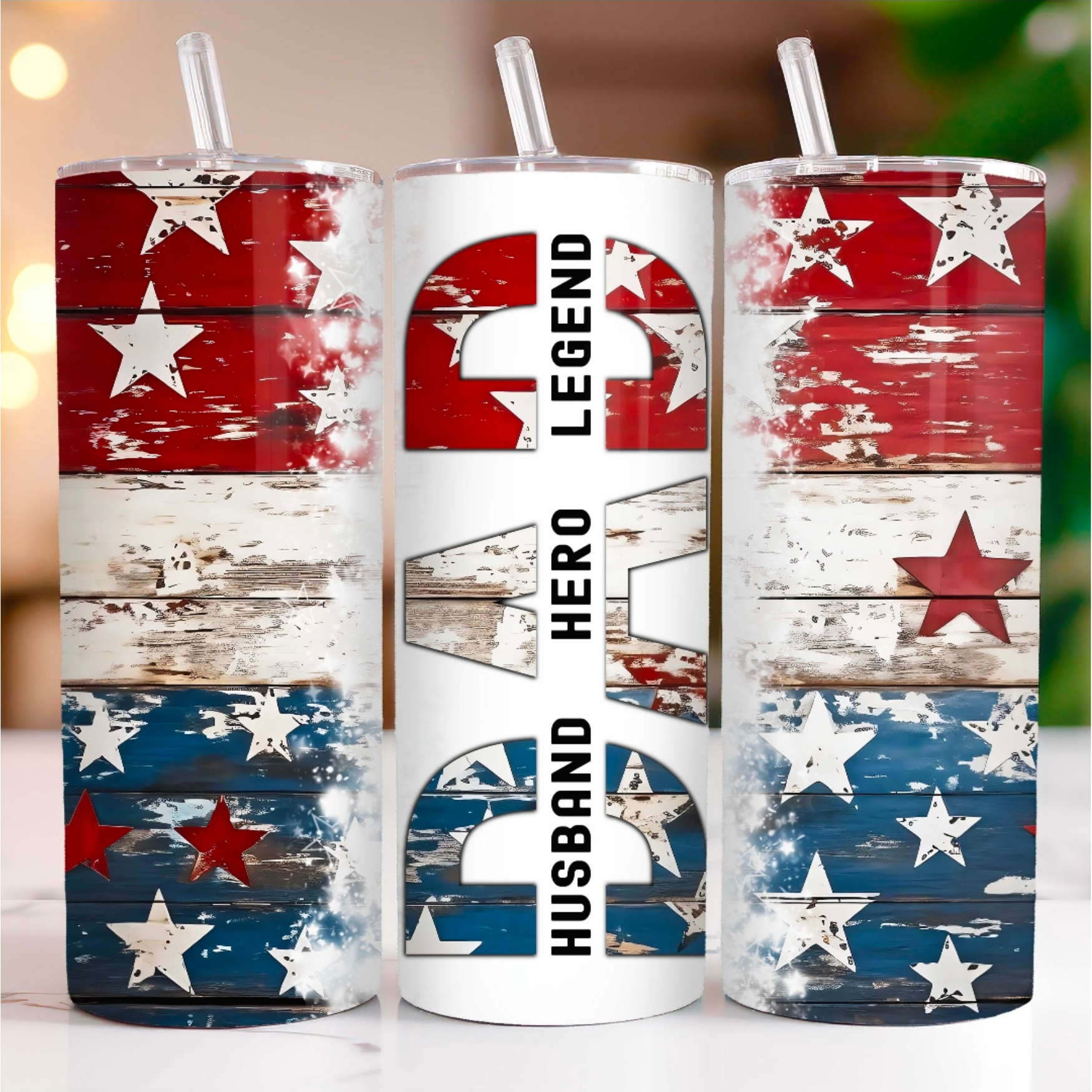 DAD - Husband - Hero - Legend 20oz Tumbler