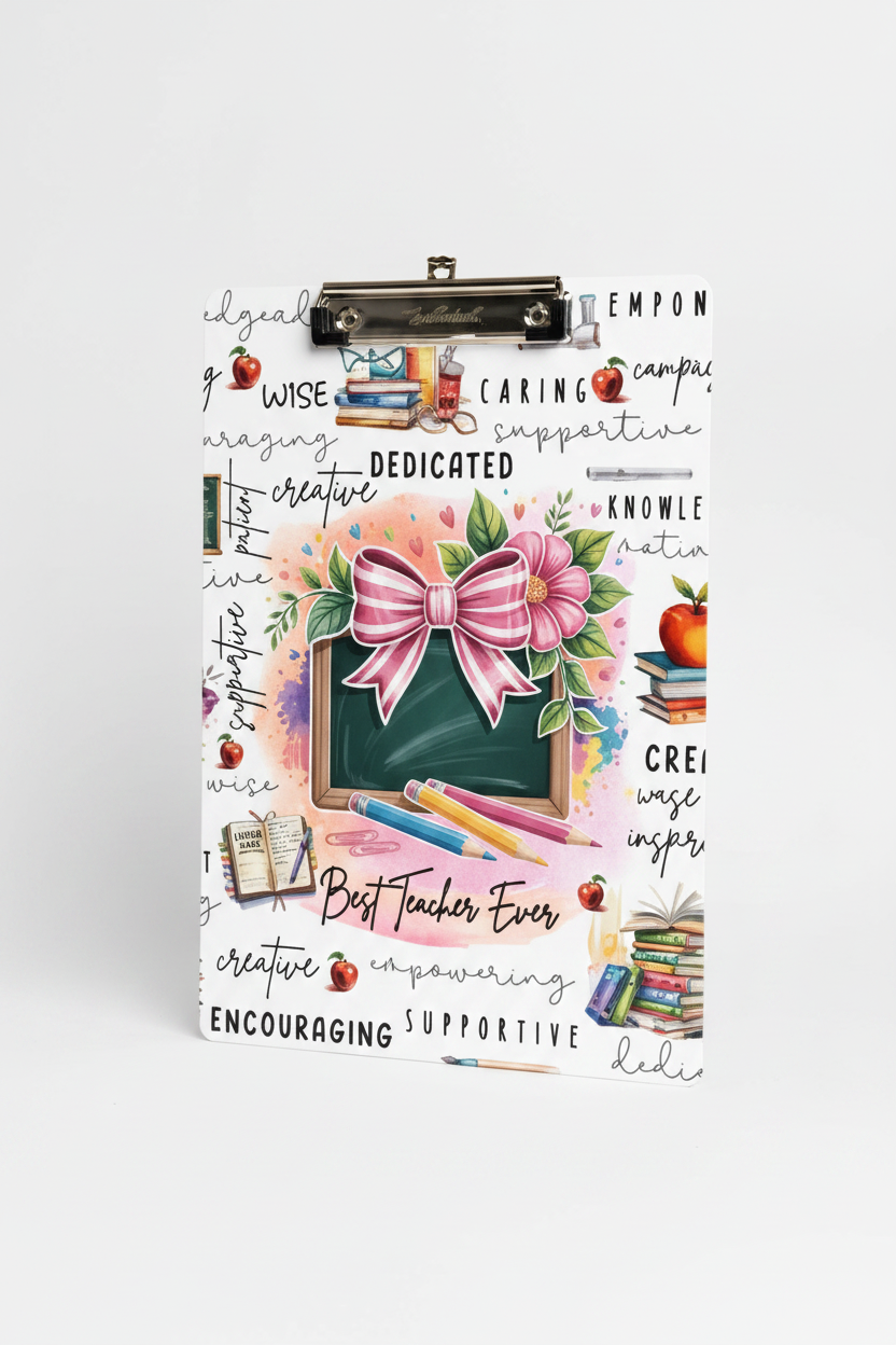Dedicated Sublimation Clipboard - Full Coverage Design