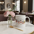 Entonces Se Disfraza White Mug Elegant 2