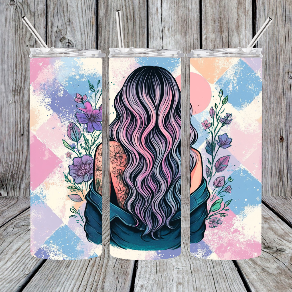 Pattern Background 20oz Tumbler