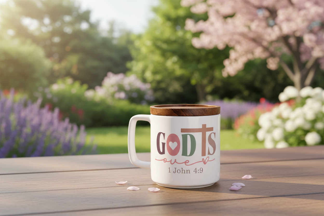 God is love - Outdoor Nature Setting