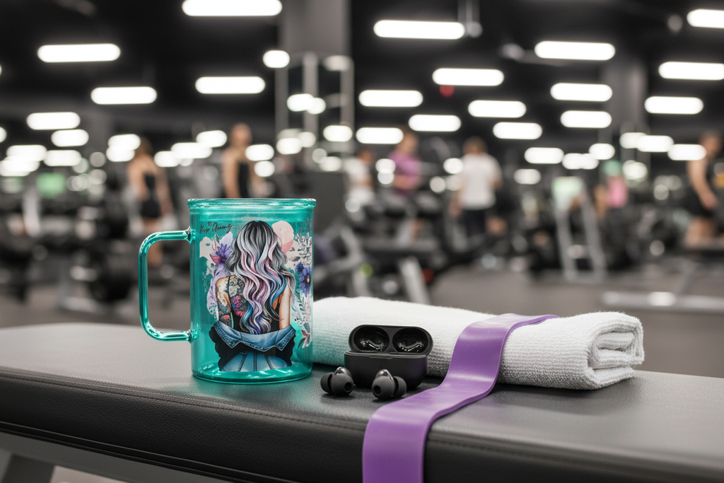 Keep Going Tumbler - Gym Setting