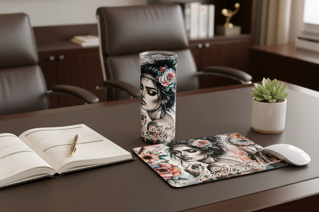 Kindness Bundle Executive Office Mockup