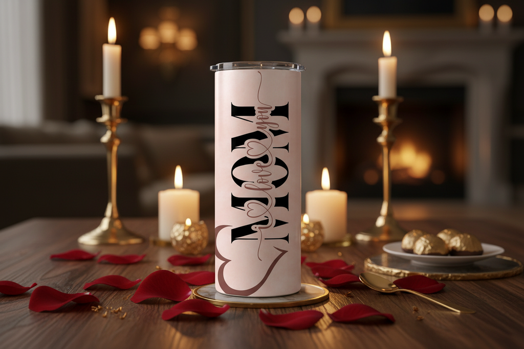 MOM I Love You Candlelight Mockup