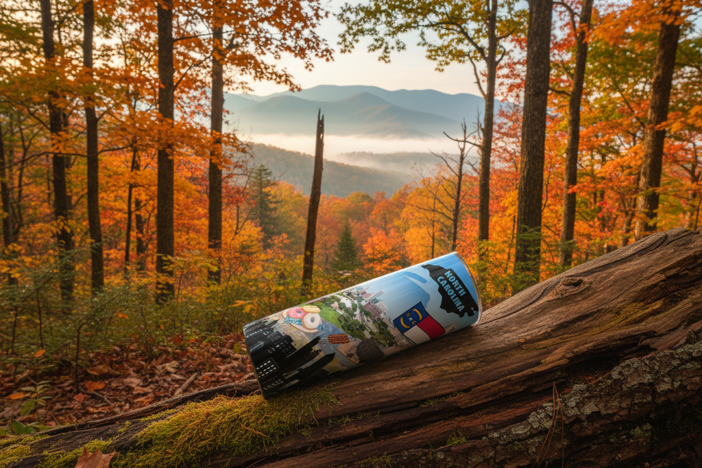 North Carolina Tumbler - Mountain Setting