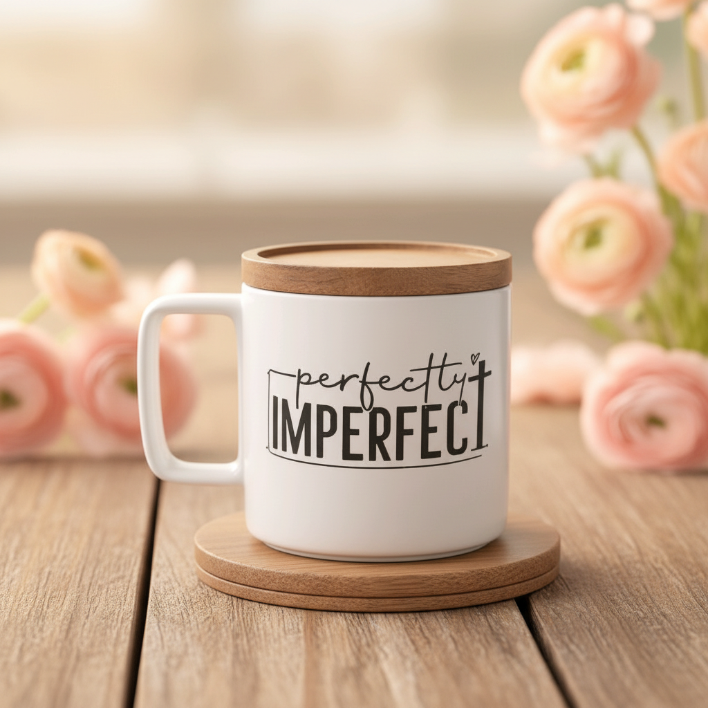 Perfectly Imperfect - Lid as Coaster