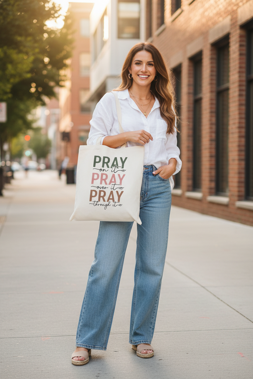 Pray Tote Bag - Urban