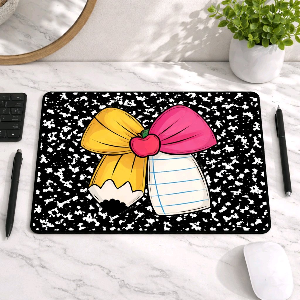 Composition Notebook/Bow - Personalized