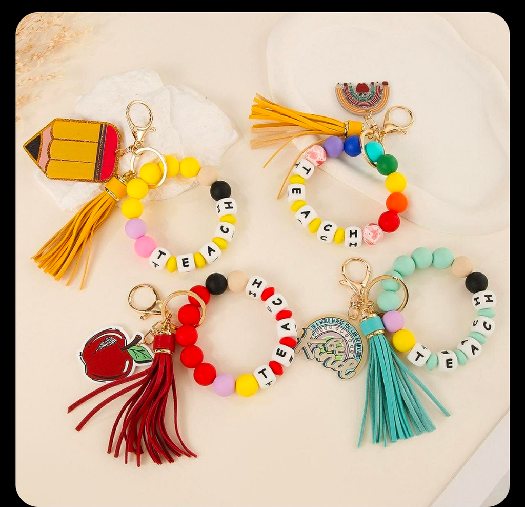 Teach Bracelets/Keychain