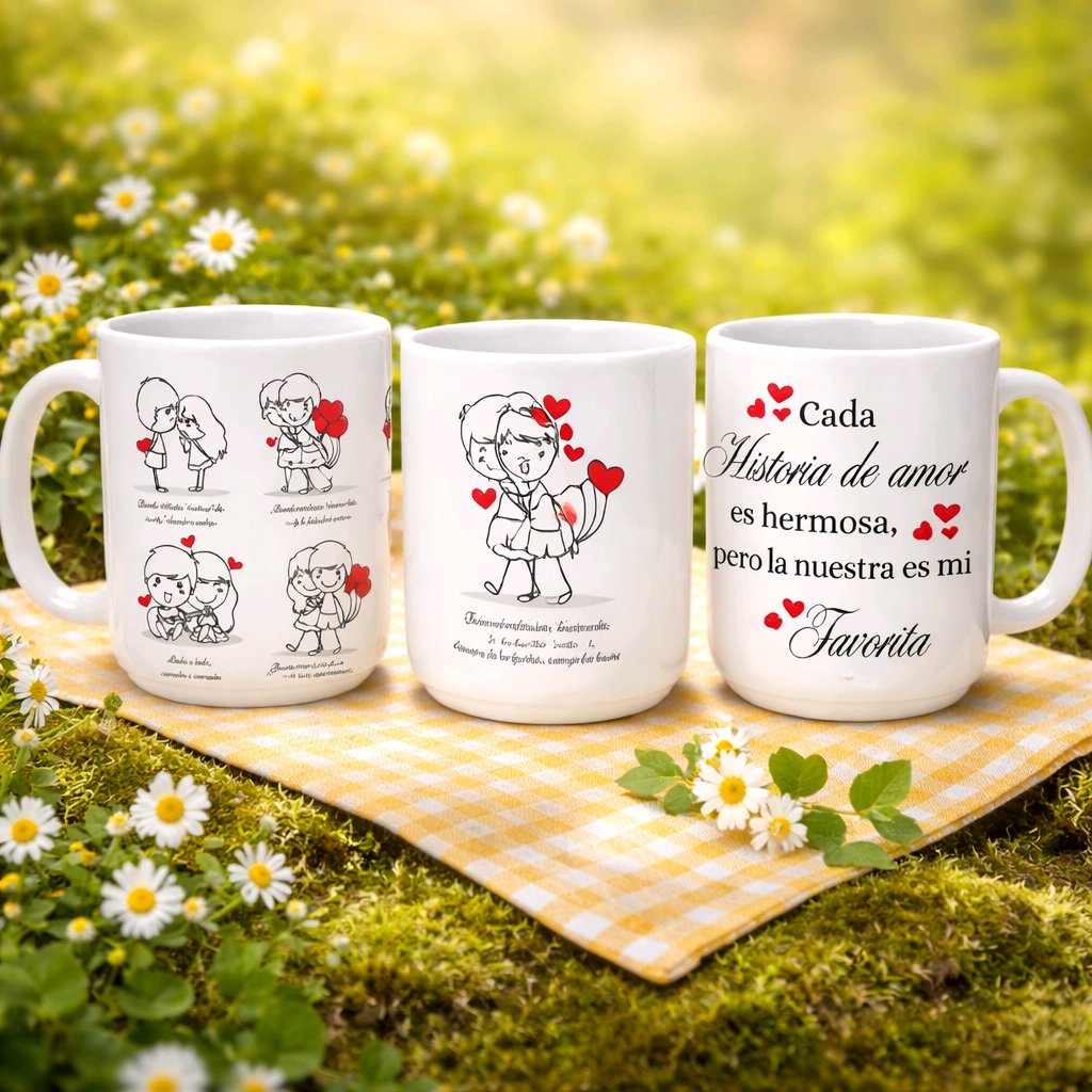 Historia de AMOR / 15oz mug