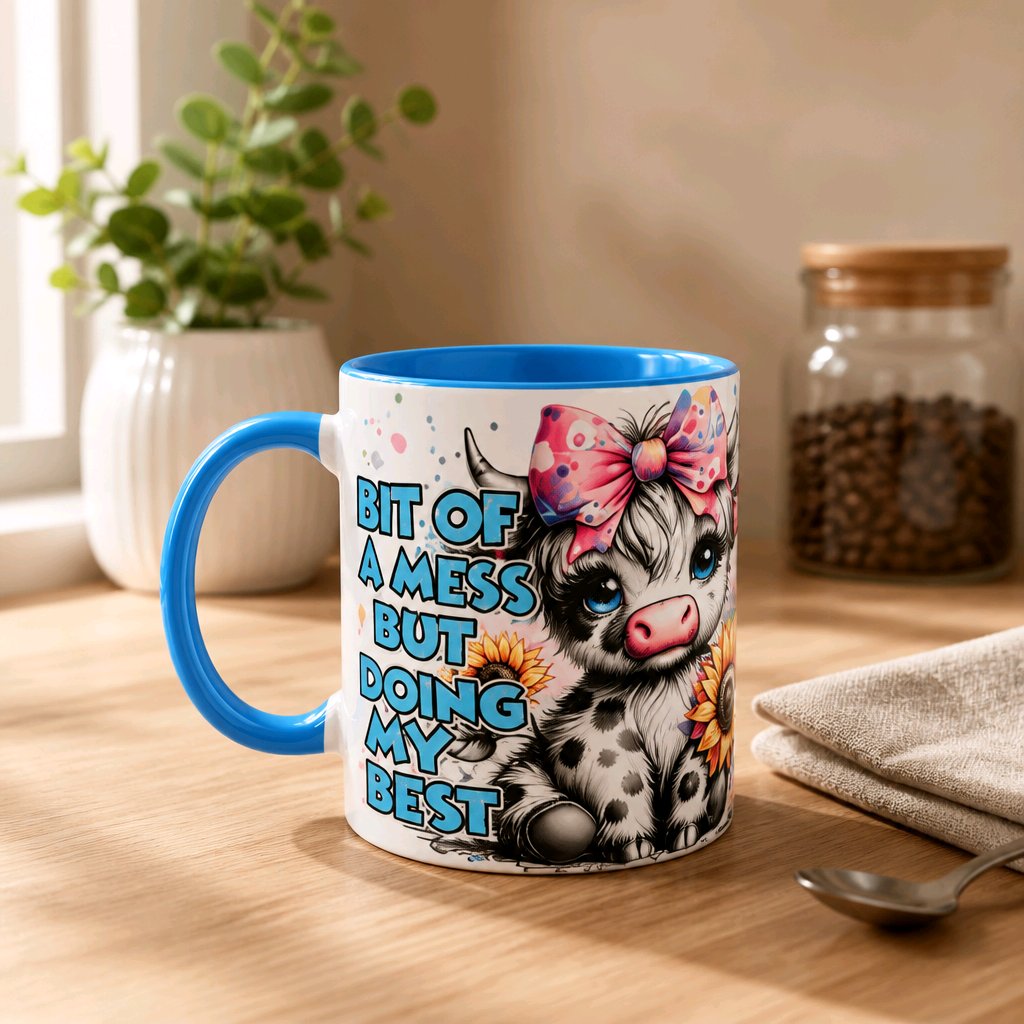 Bit of mess but doing my best 12oz mug