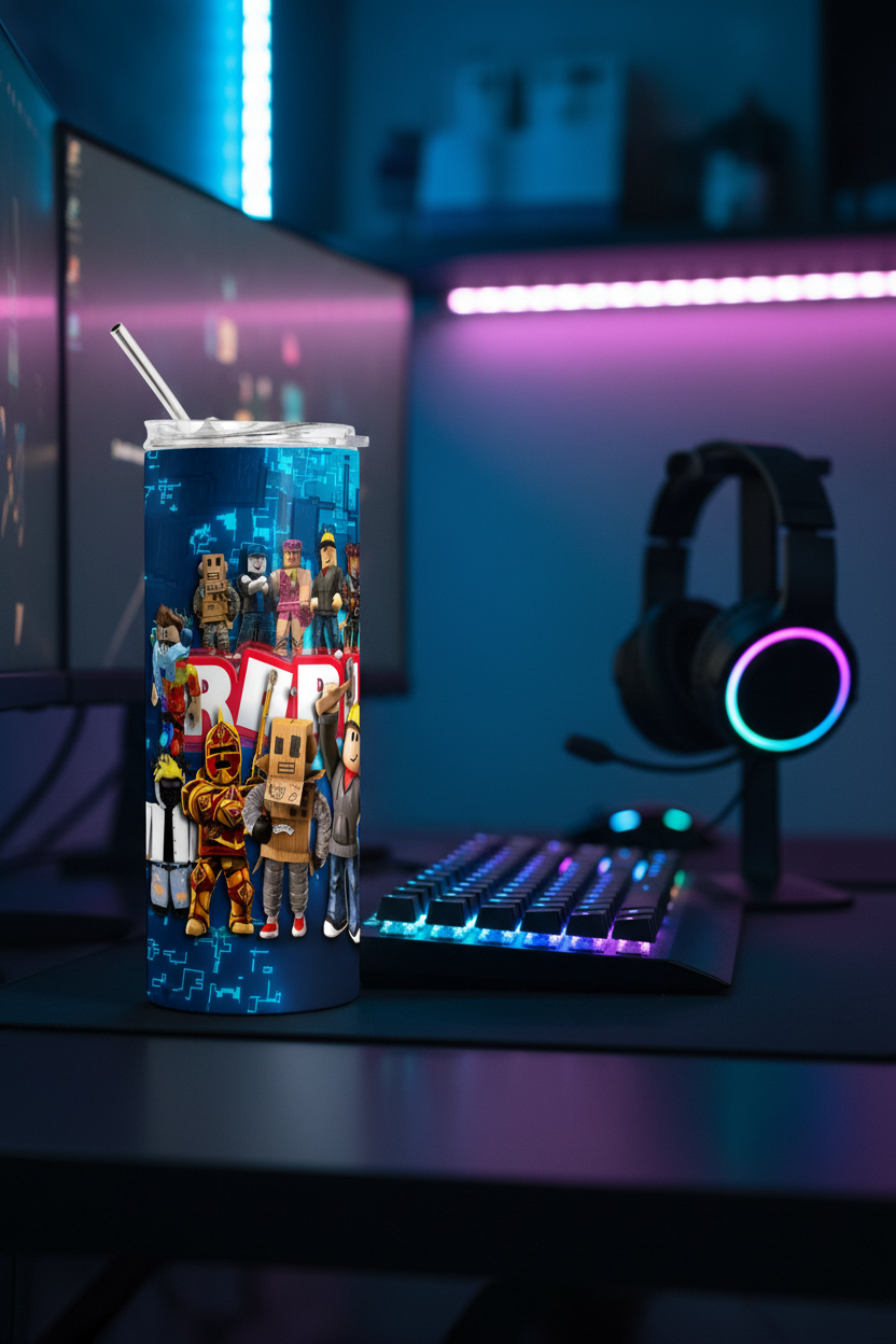 Roblox Tumbler – Gaming Desk Setup