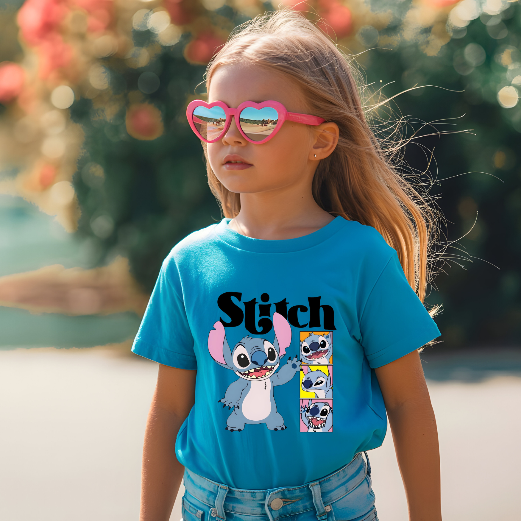 Stitch black letters